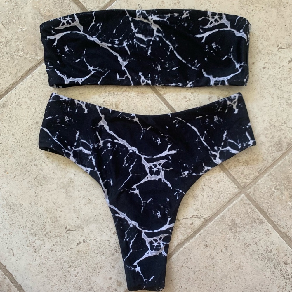 Marble swimsuit